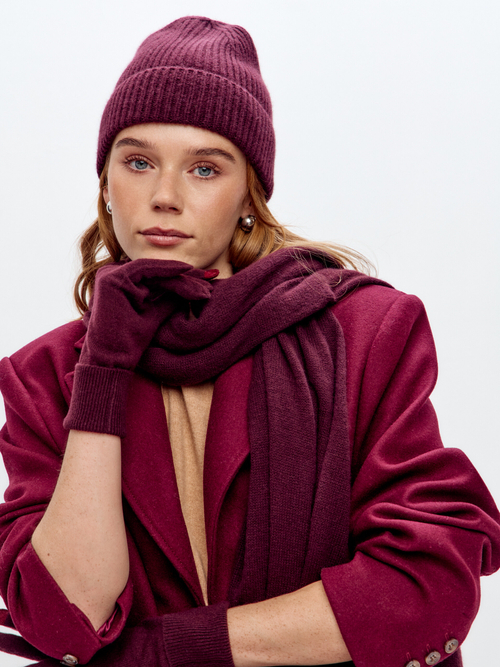 Шапка из кашемира