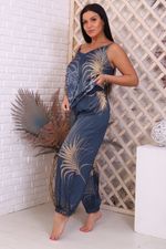 Пижама женская Hot Story Tiger (майка + брюки) Натали (Акция)