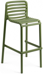 Стул пластиковый барный Nardi Doga Stool, агава