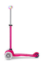 Самокат Micro Mini2Grow Deluxe Magic LED розовый
