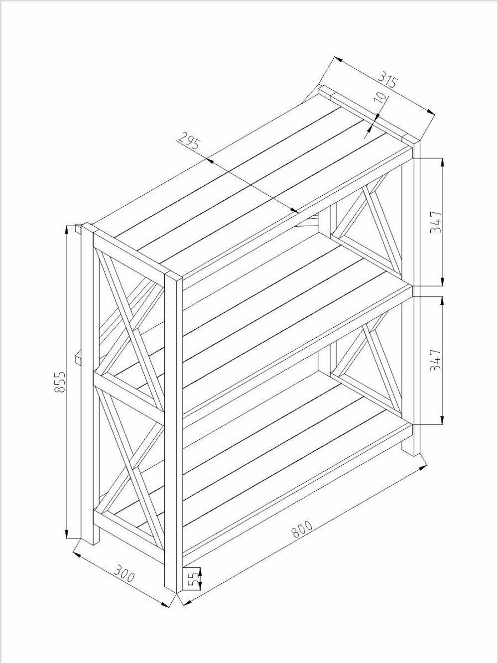 Стеллаж деревянный напольный Юск из массива сосны 3 полки, изумрудный