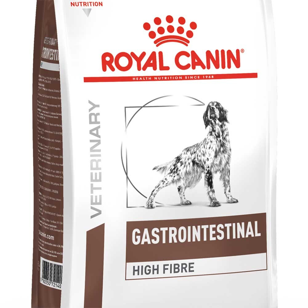 Royal Canin VET Gastro Intestinal High Fibre 2 кг - диета для собак с проблемами ЖКТ (повышенное содержание клетчатки)