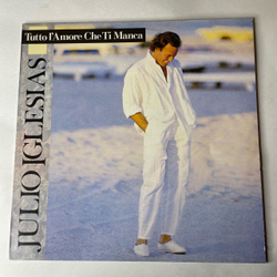 Винтажная виниловая пластинка LP Julio Iglesias Tutto L'Amore Che Ti Manca (Нидерланды 1987)
