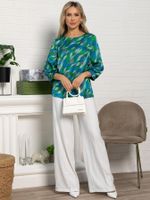 Блуза Мечта сезона (зеленая) Б15557-16М LT Collection