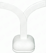 Подставка для серег/ушки/2 отверстия/основание/Н-80 мм.