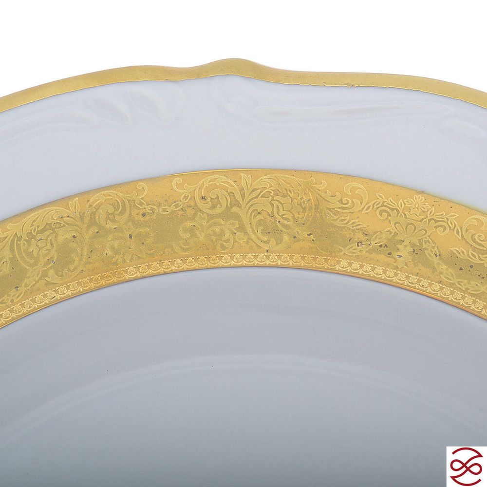 Блюдо круглое Repast Матовая полоса Мария-тереза 30 см 1шт