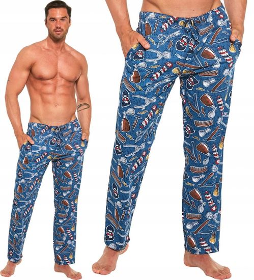 Брюки домашние мужские с рисунком Cornette Barber 691/33