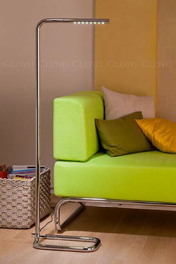 Торшер Cloyd SKOLAR F1 / выс. 125 см - хром (арт.40048)