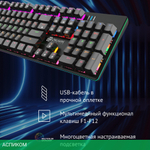 Клавиатура Oklick 990G2 черный (1875240)
