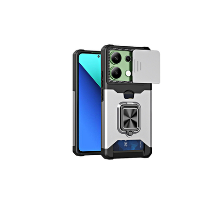 Противоударный чехол Сard Reader Case для Poco M6 Pro 4G