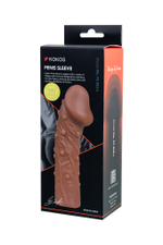 Насадка Kokos с дополнительной стимуляцией телесный 16,5 см