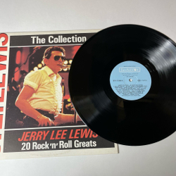 Винтажная виниловая пластинка LP Jerry Lee Lewis The Collection 20 Rock'n'Roll Greats (Болгария 1988)