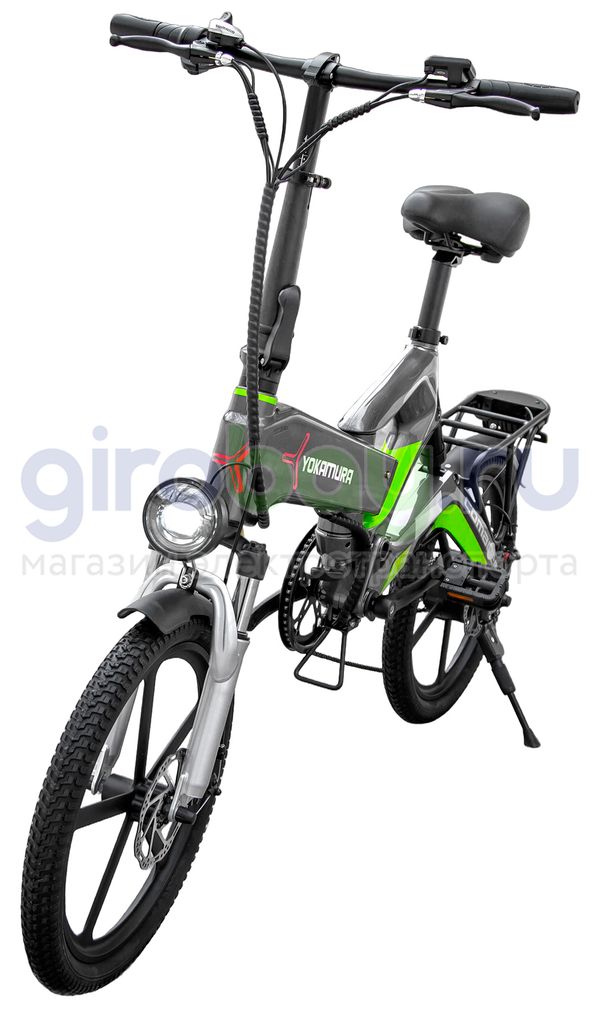 Электровелосипед Yokamura Combo 20 (48V/11Ah) - Grey Black