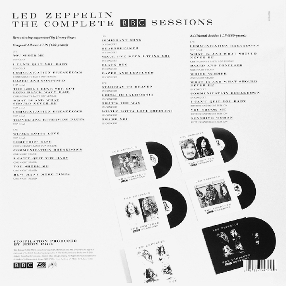 Led Zeppelin / The Complete BBC Sessions (Deluxe Edition)(5LP)
