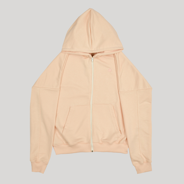 Zip-Up Hoodie LOGO Vanilla Cream