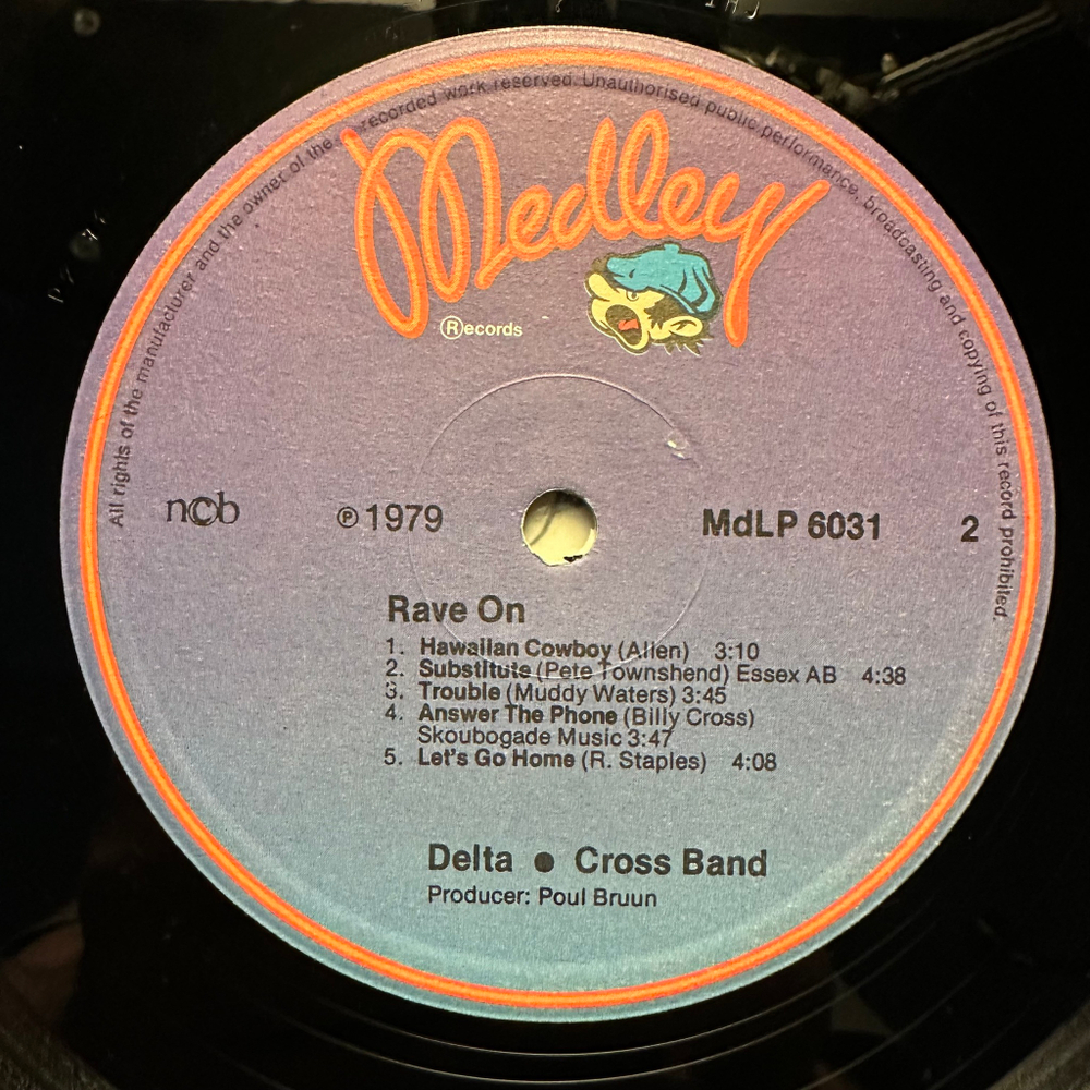 Delta • Cross Band - Rave On (Дания 1980г.)