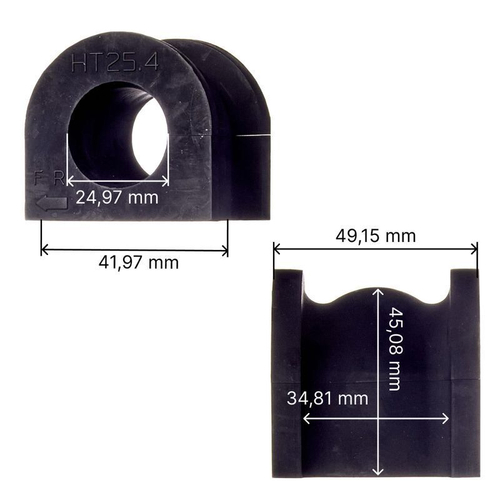 Втулка стабилизатора переднего Avantech ABH0221
