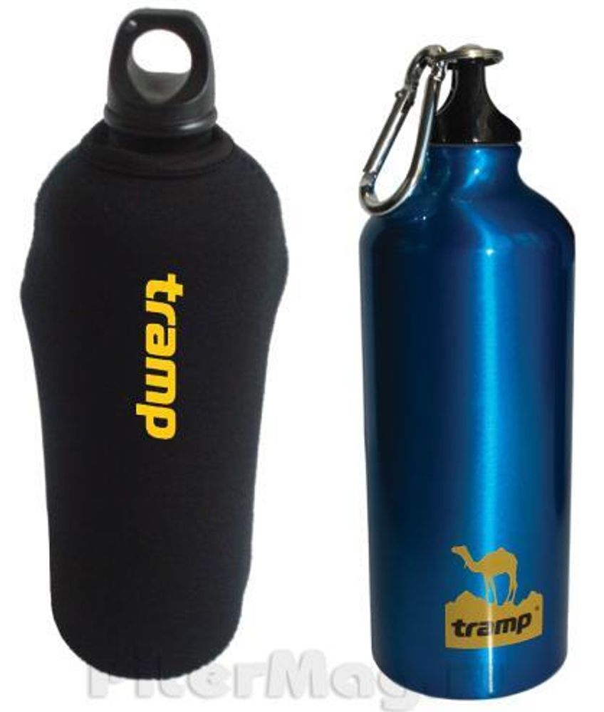 Бутыль алюминиевая в чехле 1 л. Tramp TRC-032 Бутыль алюминиевая в чехле 1 л. Tramp TRC-032