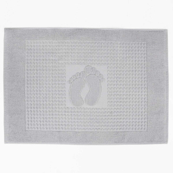 Коврик для ванной 50x70 Arya home  Winter Soft серый