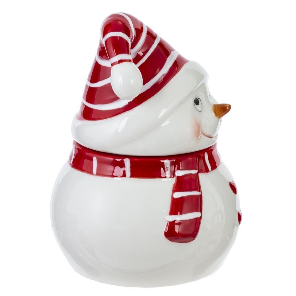 GAEM Емкость для сыпучих продуктов "Снеговик", 350 мл, L10 W10 H15 см