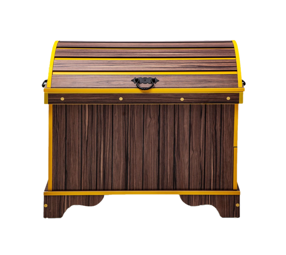 Стилизованный световой песочный стол Сундук