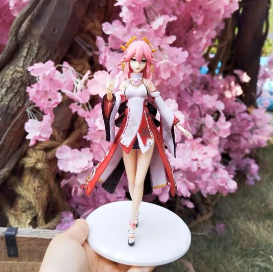 Фигурка Яэ Мико, Genshin Impact, 18 см