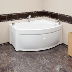 Акриловая ванна Radomir Vanessa (Радомир Ванесса) Монти 150х105 R, с каркасом