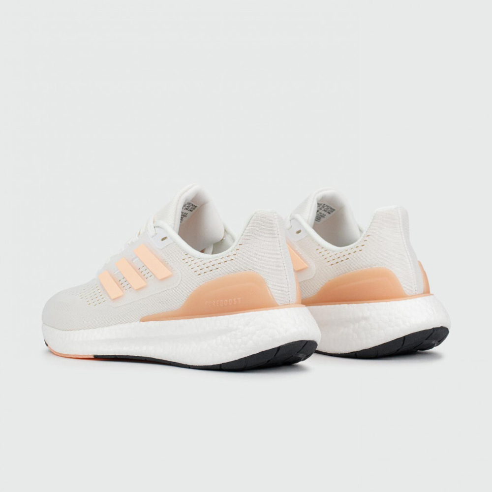 кроссовки Adidas Pureboost 23 White Cream Wmns