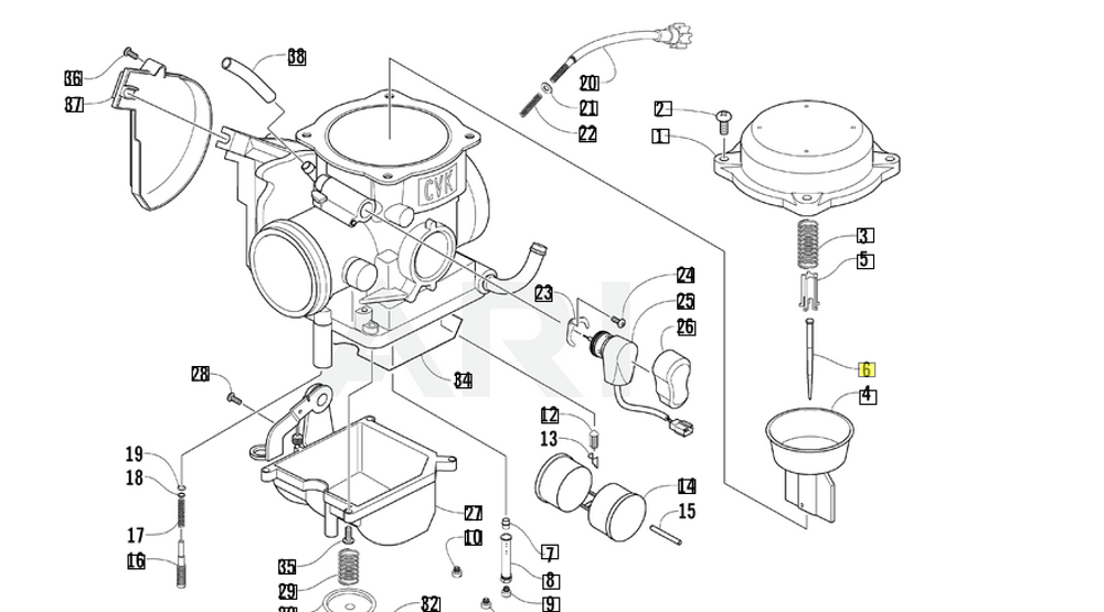 Игла карбюратора 5507-201