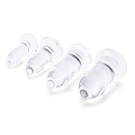 Набор стеклянных плагов 8, 10, 11, 12см b-Vibe Anal Dilators Set BV-037