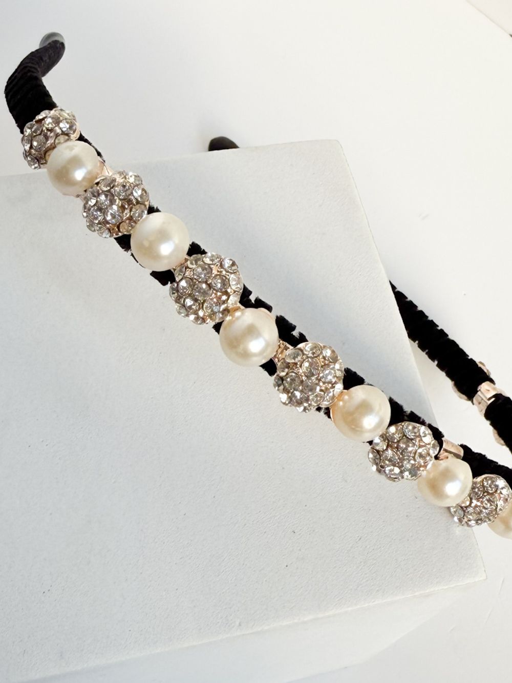 Бархатный ободок