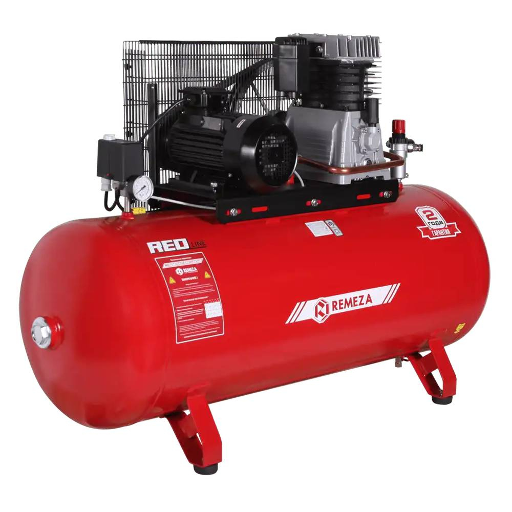 Компрессор поршневой СБ4/Ф-270.AB890 с набором пневмоинструмента KIT UNI-7B