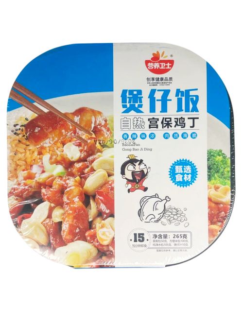 Саморазогревающийся рис Shandong Курица Кунг-Пао 265 г