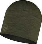 Тонкая шерстяная шапка Buff Hat Wool Iightweight Solid Bark