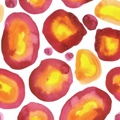 акварельные абстрактные пятная похожие на камни  в разрезе