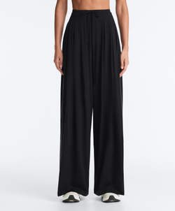 OYSHO Широкие брюки Light Touch, черный