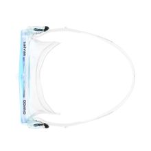 Маска для плавания SALVAS Domino Md Mask CA140C1TQSTH, размер Medium, голубая