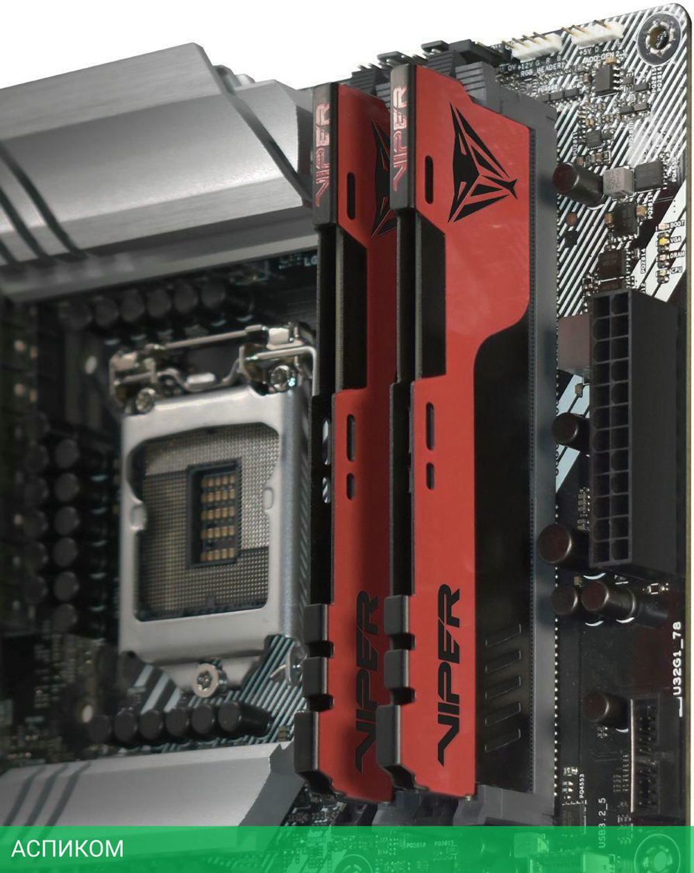 Оперативная память Patriot DDR4 Viper Elite II RTL Gaming (PVE2464G320C8K)