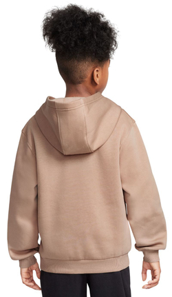Детская теннисная толстовка Nike Kids Sportswear Club Fleece - hemp/white