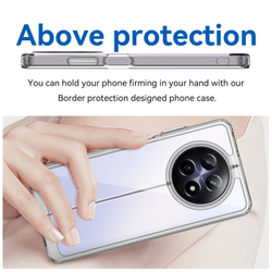 Усиленный защитный чехол прозрачный для смартфона Realme 12 5G