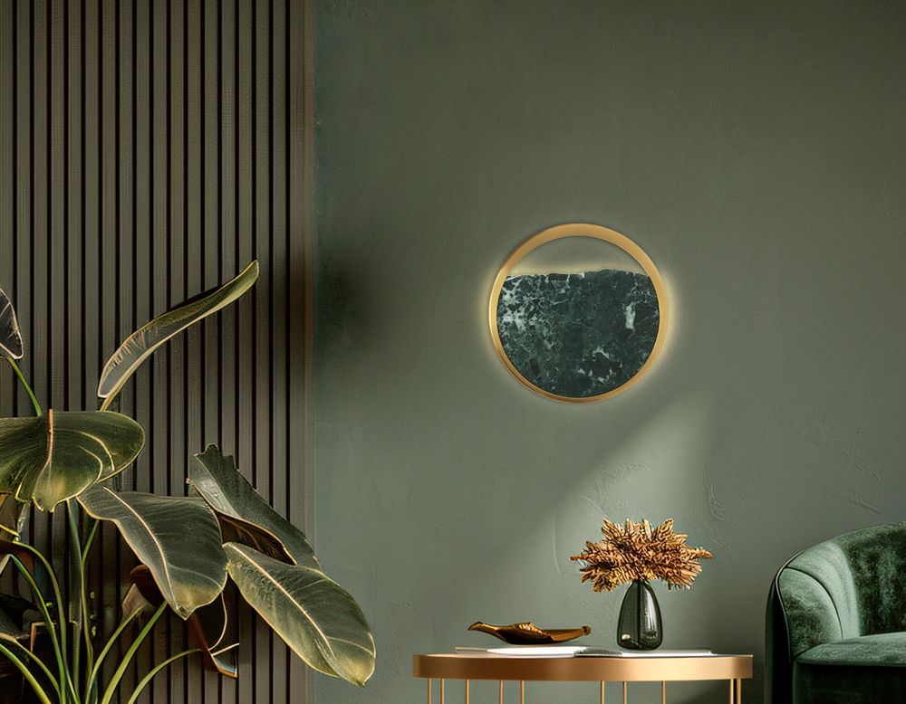 Ambrella Настенный светодиодный светильник из мрамора Ceramo Modern LH53611