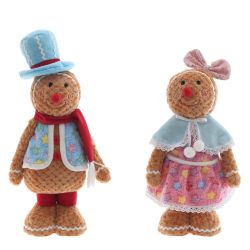 GAEM Игрушка набивная "Пряничный человечек", L21 W12 H42 см, 2в.