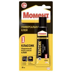 Клей Момент 422971 Момент-1 30 мл. БЛ-1 шт. | Клеи бытовые и универсальные