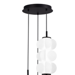 SL6121.403.03 Светильник подвесной ST-Luce Черный/Белый LED 3*8W 3000K