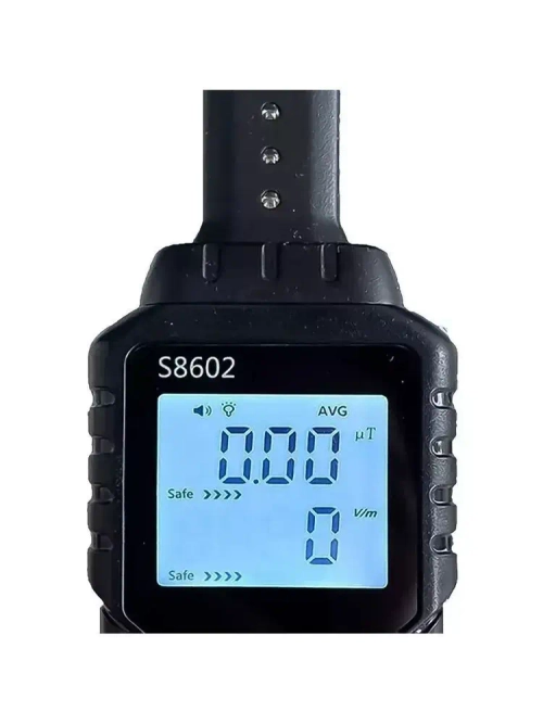 Детектор электромагнитного излучения 3-в-1 S8602: дозиметр для измерения электрического поля, магнитного поля и температуры