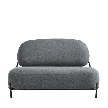 Диван SOFA 06-02 (2-х местный) серый