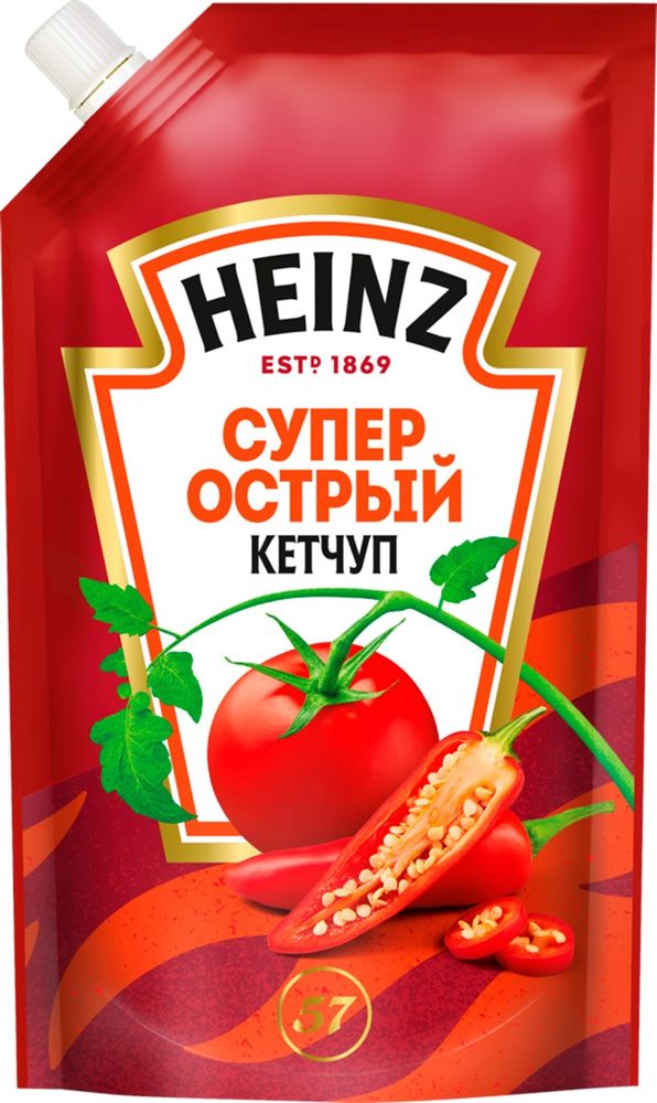 Кетчуп Heinz, супер острый, 320 гр