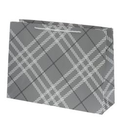 GAEM Пакет подарочный L (бумага 250г/м2, блок 12шт), L47 W15 H35 см, 4в.