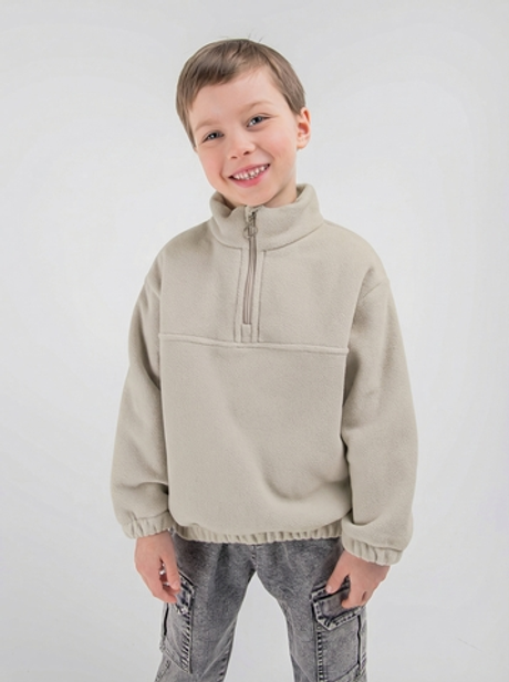 Олимпийка флисовая "Кремовый"