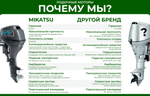 2х-тактный лодочный мотор MIKATSU M15FHS (new 2025)